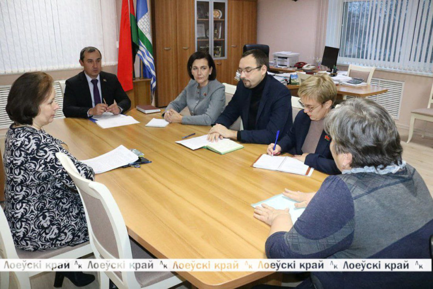 Личный приём граждан председателем райисполкома Олегом Таргонским