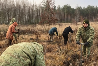 Молодежь Лоевщины приняла участие в акции "Молодежь. Традиции. Будущее"