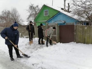 Уберем снег вместе!