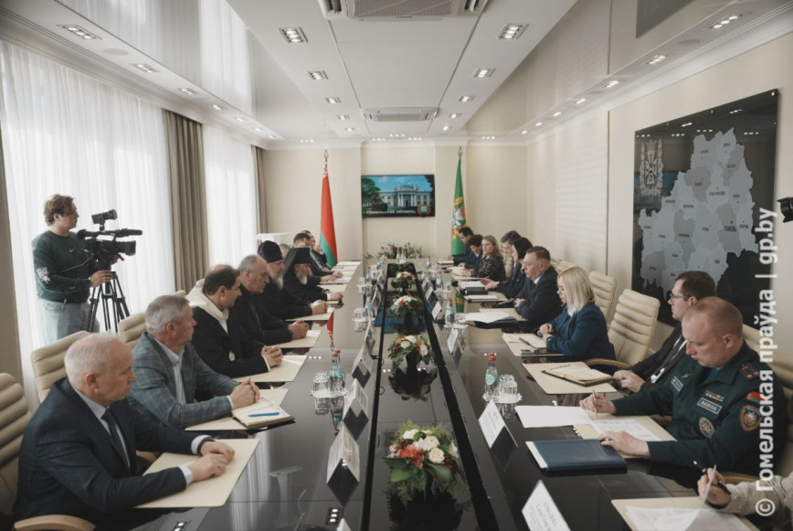 У Гомелі прайшла сустрэча з прадстаўнікамі рэлігійных аб'яднанняў і суполак розных канфесій