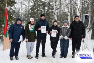 Соревнования по лыжным гонкам в рамках спартакиады среди трудовых коллективов Лоевского района