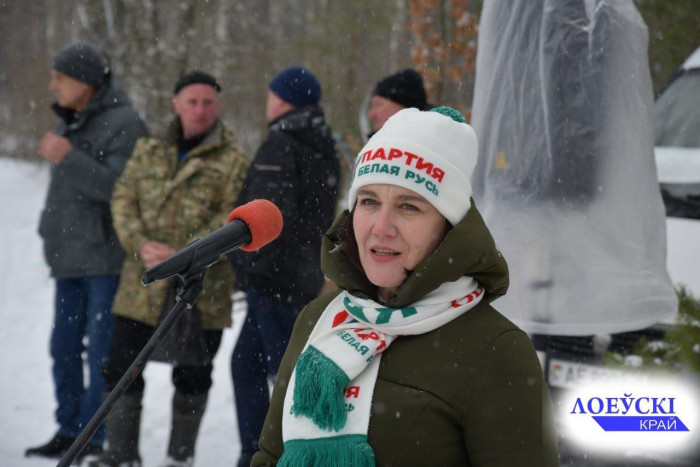 Соревнования по лыжным гонкам в рамках спартакиады среди трудовых коллективов Лоевского района