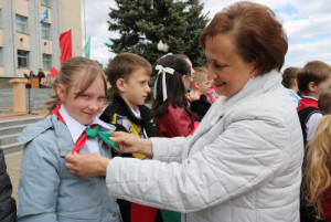 День Государственного флага, Государственного герба и Государственного гимна прошел на Лоевщине