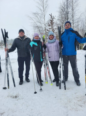 Соревнования по лыжным гонкам в рамках спартакиады среди трудовых коллективов Лоевского района